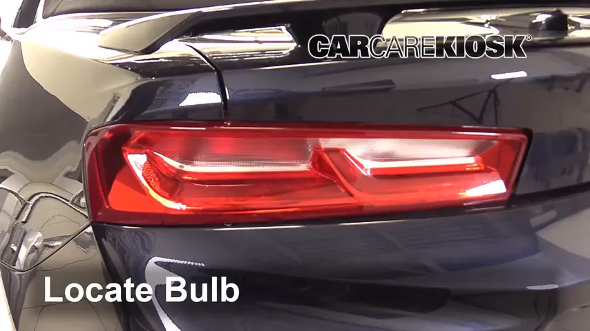 2018 Chevrolet Camaro LT 2.0L 4 Cyl. Turbo Convertible Lights Reverse Light (replace bulb)